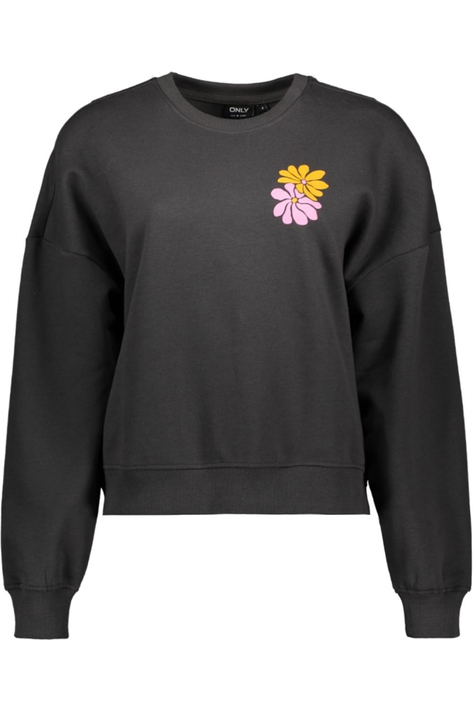 ONLNOMI ROCK L/S CS SWT 15322092 PHANTOM/MAKE MEMOR